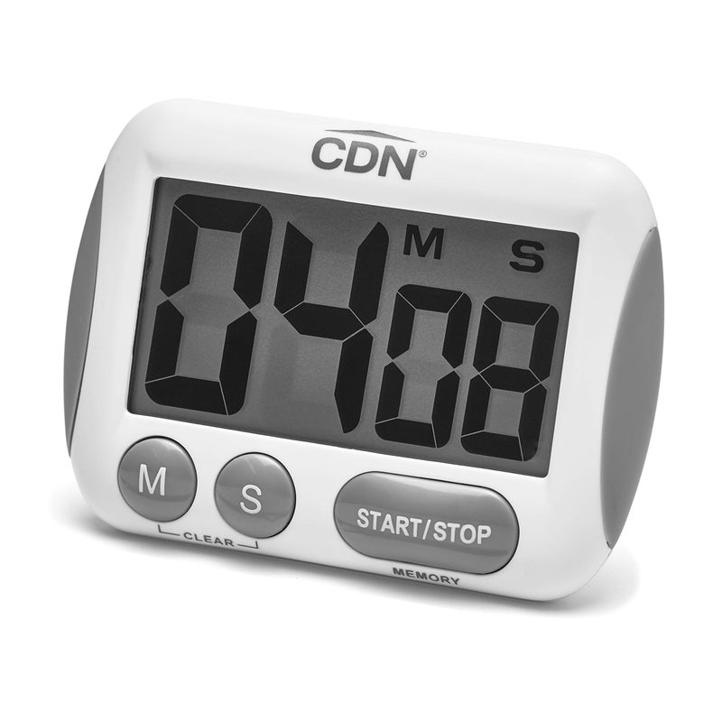 CDN Extra-Big Digit Timer | Counts Up & Down, 100 Minutes by Minutes & Seconds, Extra-Large Digits, Loud Alarm, Stand, Hang, Magnet Mounting, Perfect for Batch Baking - TM15 - Image 1
