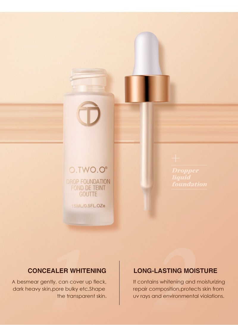 O.TWO.O O2O Natural Medium Coverage Foundation - 02 - Image 3