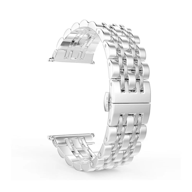 Bluejw Chungming 304 Stainless Steel Replacement Strap for Apple Watch 8/7/6/SE/5/4/3 – Compatible with 38mm 40mm 42mm 44mm Models, Metal Watch Band - Image 2