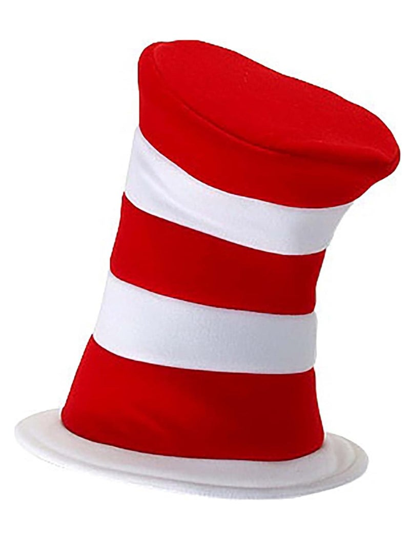 Brain Giggles BrainGiggles Cat In the Hat Costume Kids Accessories -Gloves, Bow Tie and Hat | World Book Day Costume Fancy Dress Halloween Costume for Kids | Dr Seuss Costume for Book Week - Image 3