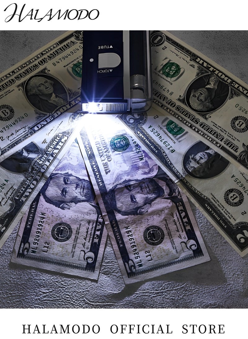 HALAMODO Portable Handheld UV Black Light Torch Blacklight UV Light - Image 5