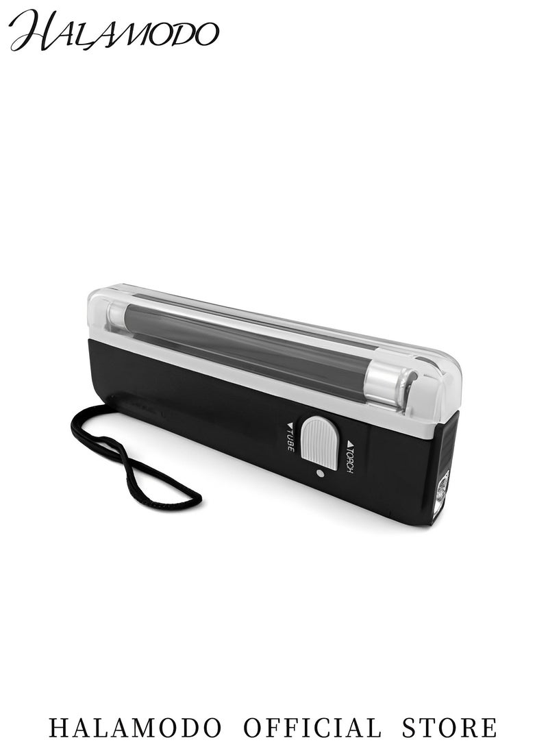 Portable Handheld UV Black Light Torch Blacklight UV Light Money Bill Detector Currency Banknote Checker Cash Detector