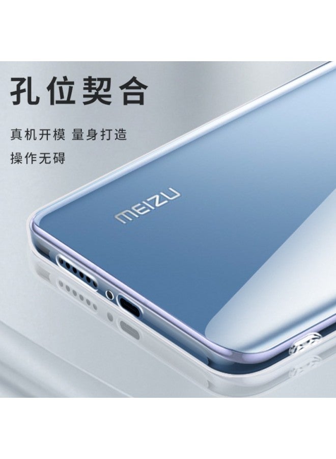 Freeson Phone Case For Meizu 18/18s, Slim Full Protection Shockproof Clear Tpu Soft Shell , Transparent - Image 3