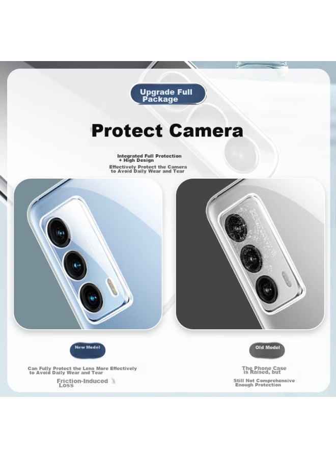 Freeson Phone Case For Meizu 18/18s, Slim Full Protection Shockproof Clear Tpu Soft Shell , Transparent - Image 2