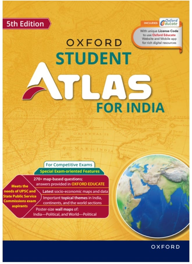 null - OXFORD UNIVERSITY PRESS Student Atlas for India: For UPSC and Competitive Exams - Image 1