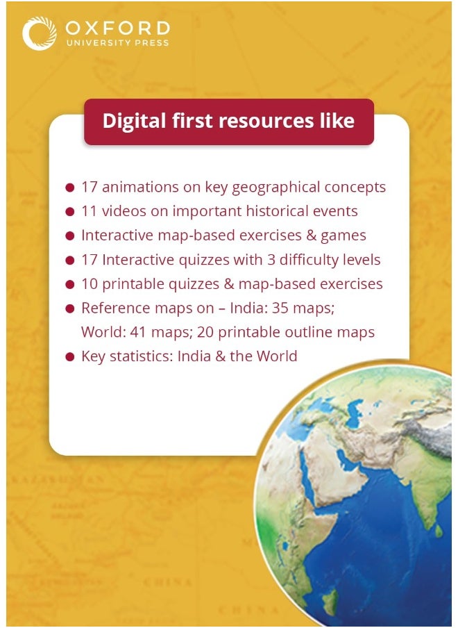 null - OXFORD UNIVERSITY PRESS Student Atlas for India: For UPSC and Competitive Exams - Image 1