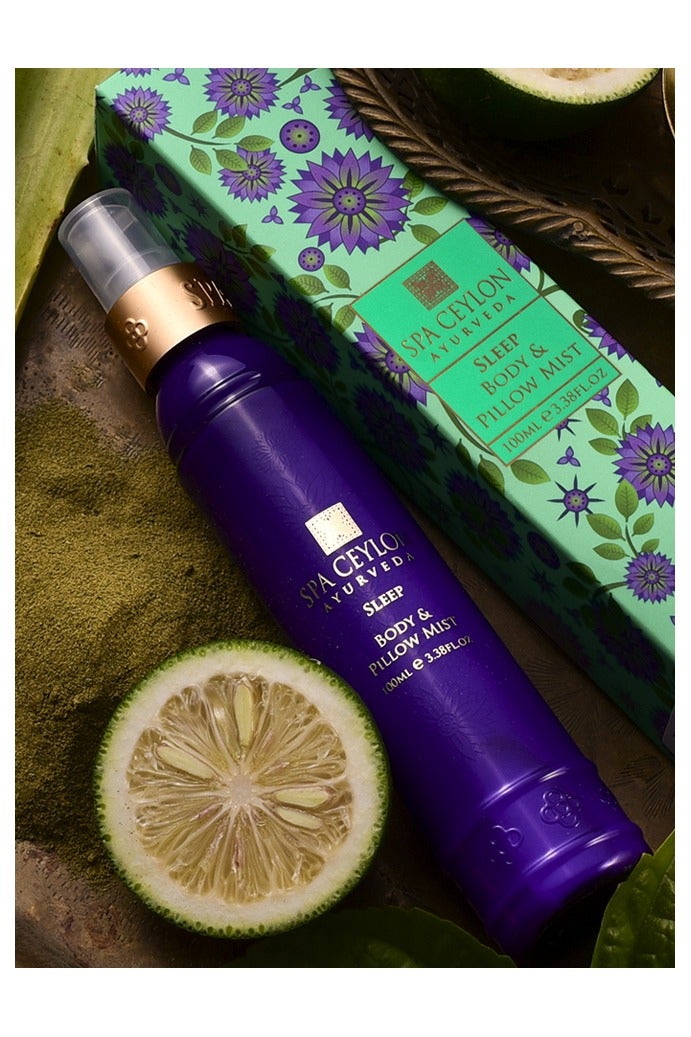 spa ceylon Sleep Body & Pillow Mist | Non-Oily Natural Mist | Sleep spray | Lavender | Luxuriously Fragrant | Suitable For All Skin Types | 100ml - Image 2