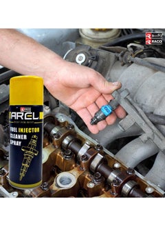 RACO RACO Arel Fuel Injection Cleaner Spray, Powerful Engine Cleaner for Improved Performance and Fuel Efficiency, Removes Deposits, Cleans Injectors, and Enhances Combustion, 450ml  - Image 3