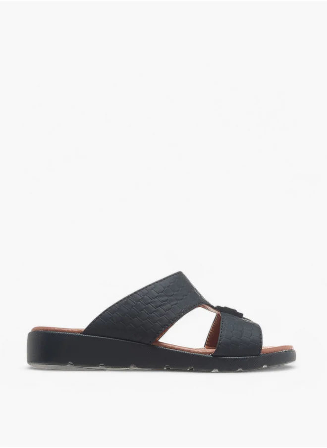 LBL by Shoexpress Metal Accent Slip-On Arabic Sandals
