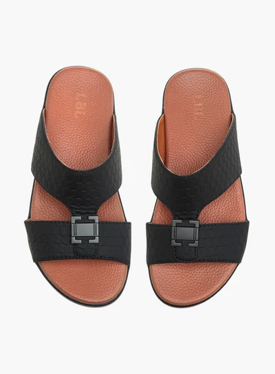 LBL by Shoexpress Metal Accent Slip-On Arabic Sandals