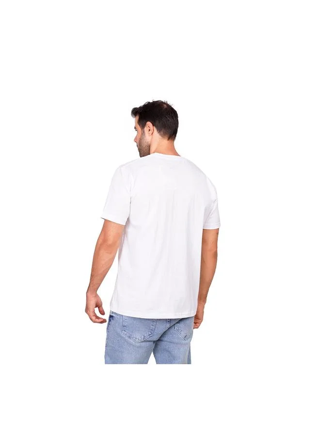 Coup Coup Men Printed Single Jersey24/1 T-Shirt 1001008 3XS - White