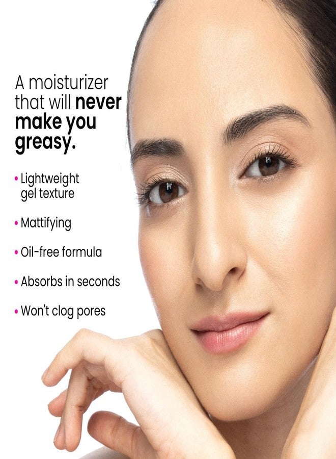 Foxtale Oil-Balancing Gel Moisturizer with Niacinamide, Azelaic Acid Pearls & Cica, 8hr Shine-Free Hydration, Lightweight, Sebum Control, For Oily & Acne-Prone Skin, 50 ml - Image 4