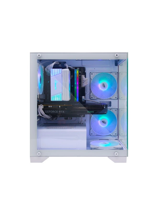 ٍسبير بي سي حاسوب ألعاب مع معالج إنتل كور i5-14400F / 16 جيجابايت رام DDR5 / 1 تيرابايت SSD / 8 جيجابايت Nvidia GeForce RTX 5060 رسومات / ويندوز 11 برو - Image 2