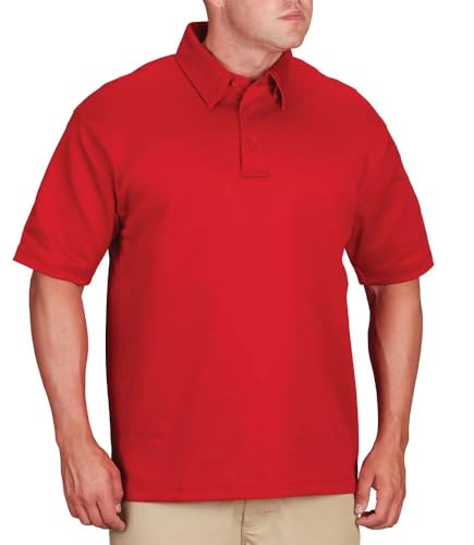 Propper Men's I.C.E. Men's Short Sleeve Performance Polo Shirt, Red, 4X-Large Regular - Image 5