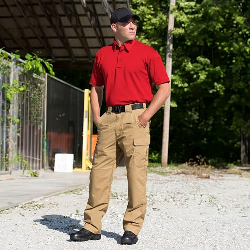 Propper Men's I.C.E. Men's Short Sleeve Performance Polo Shirt, Red, 4X-Large Regular - Image 3