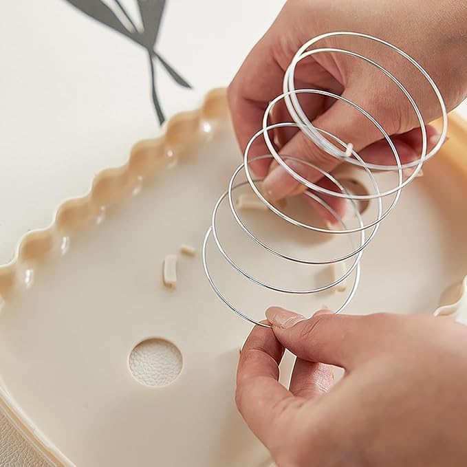 TECHNOWAYS SOLUTION Cream Tissue Box, Creamy Tissue Box Bag Shape Paper Holder | Tissue Holder with Inner Spring, Hollow Bottom High Capacity Household Gadgets for Hostel, Toilet, Home - Image 5