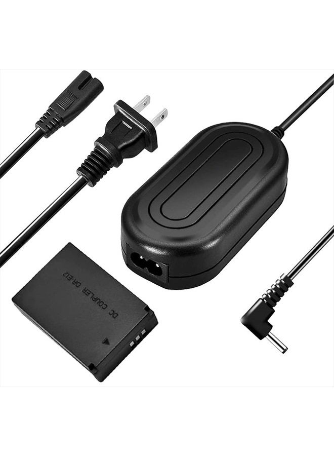 TKDY ACK-E12 Cameras Power Supply EOS M50 Dummy Battery LP-E12 DR-E12 DC Coupler Charger Kit, fit for Canon EOS M50 Mark II, M100 M200 M M2 M10, Kiss M, Kiss M2 Digital Camera. - Image 1