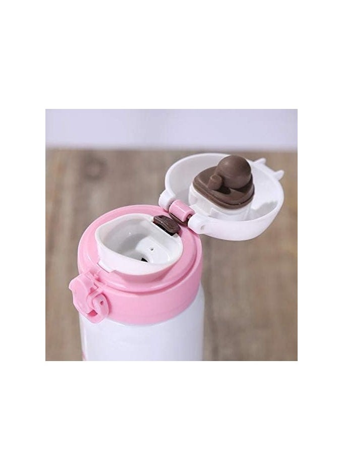 ماركة غير محددة زجاجة مياه GIRLS PINK AND PREMIUM 500ML - حجم مناسب للمشروبات الباردة - تساعد في الحفاظ على حرارة المشروبات والمياه لساعات  - Image 4