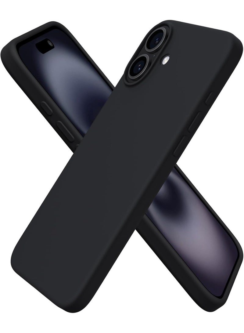 iPhone 16 Plus  Silicone Case  Black