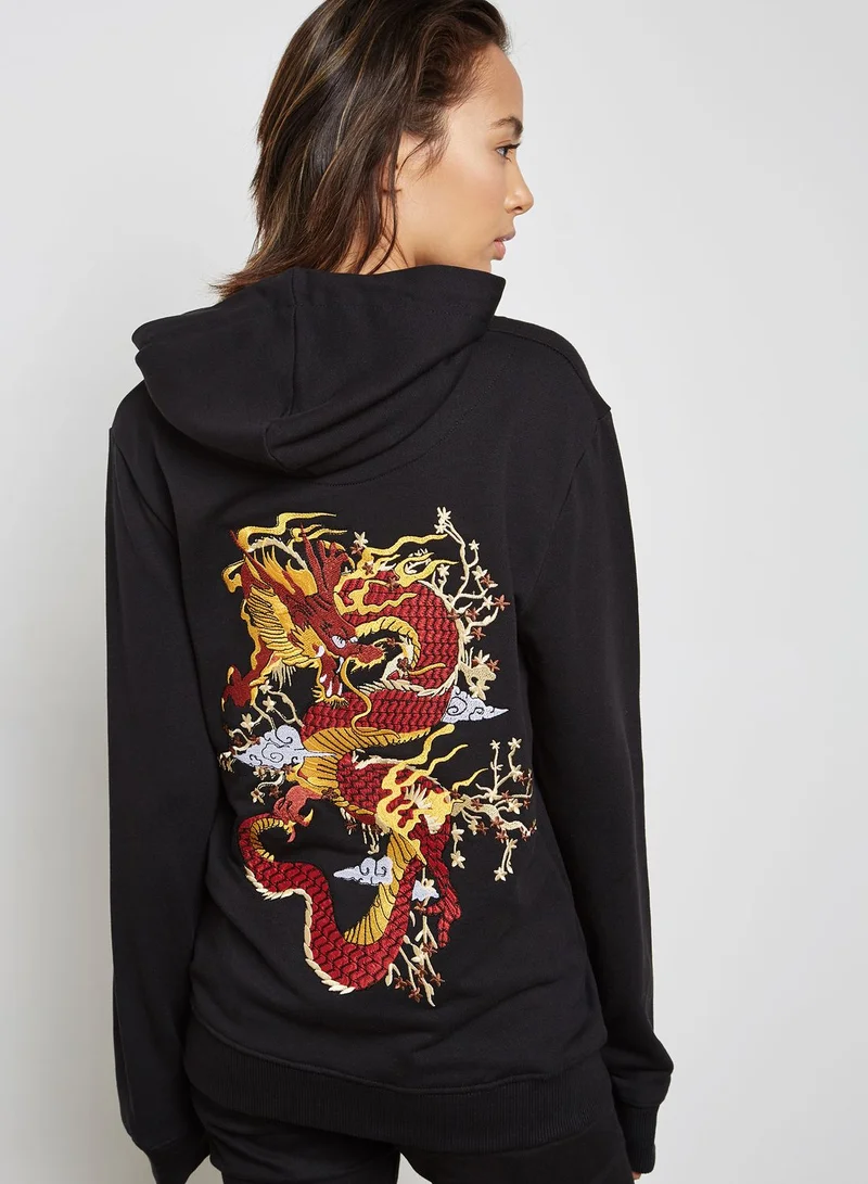 CRIMINAL DAMAGE Oversized Hoodie