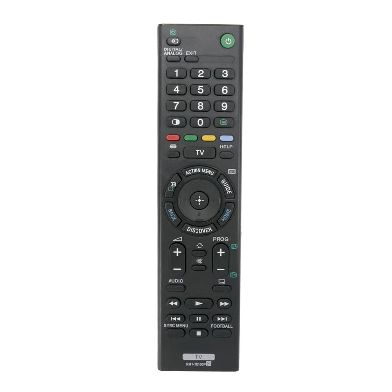 Allimity RMT-TX100P Remote fit for Sony TV KD-43X8300C KD-43X8500C KD-49X8300C KD-49X8500C KD-55X8500C KD-55X9000C KD-55X9300C KD-55X9350D KD-65X8500C KD-65X9000C KD-65X9300C KD-65X9350D KD-75X8500C - Image 5