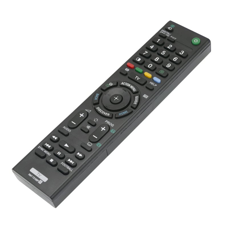 Allimity RMT-TX100P Remote fit for Sony TV KD-43X8300C KD-43X8500C KD-49X8300C KD-49X8500C KD-55X8500C KD-55X9000C KD-55X9300C KD-55X9350D KD-65X8500C KD-65X9000C KD-65X9300C KD-65X9350D KD-75X8500C - Image 2