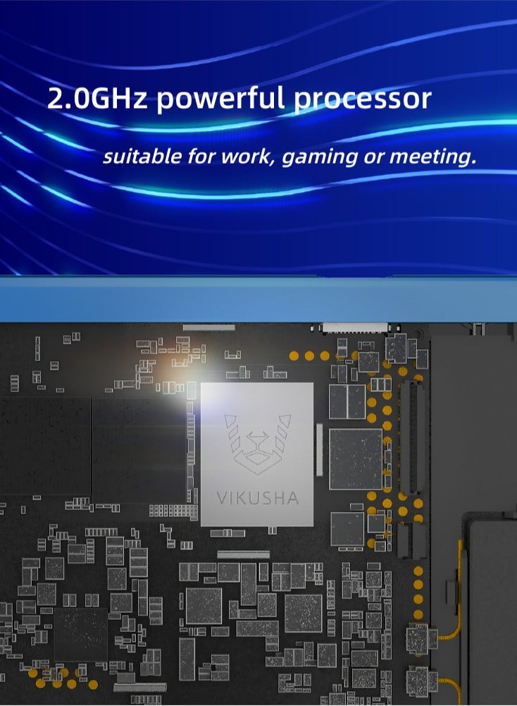 فيكوشا تابلت فيكوشا V-Z60، ذاكرة وصول عشوائي (RAM) سعة 8 جيجابايت + ذاكرة تخزين داخلية سعة 128 جيجابايت، يدعم تقنية واي فاي وشبكة الجيل الرابع، بشاشة 10.1 بوصة، بشريحتي اتصال، باللون الرمادي، مع لوحة مفاتيح  - Image 3