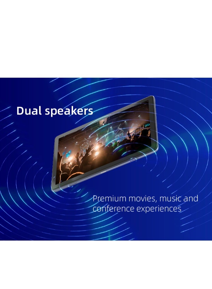 فيكوشا تابلت فيكوشا V-Z60، ذاكرة وصول عشوائي (RAM) سعة 8 جيجابايت + ذاكرة تخزين داخلية سعة 128 جيجابايت، يدعم تقنية واي فاي وشبكة الجيل الرابع، بشاشة 10.1 بوصة، بشريحتي اتصال، باللون الرمادي، مع لوحة مفاتيح  - Image 2