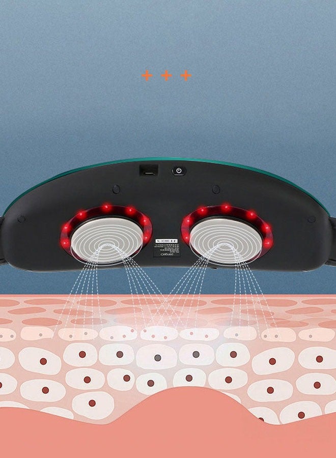 general Waist Massager: One-Click Start Far Infrared Electric Abdominal Massager for Waist, Hips, Back, and Driving - Image 2