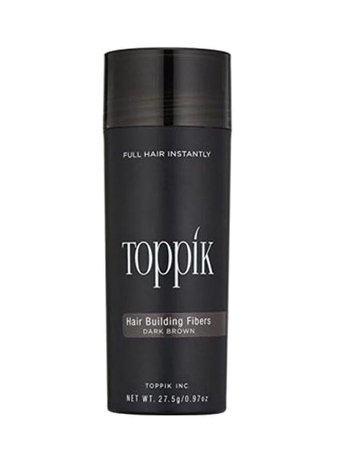 XFusion by Toppik Hair Building Fibers Dark Brown 27.5g Fill In Fine or Thinning Hair, Instantly Thicker, Fuller Natural Looking Hair  - Image 1
