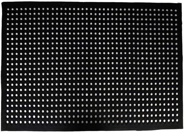 nanbowang Anti-Fatigue Rubber Floor Mat - Commercial Grade Grease Resistant Non-Slip Recycle Tyre Floor Mats for Restaurant Kitchen Bar Garden Outdoor Wet Area(24"X36") - Image 1