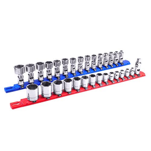 Ernst Manufacturing - 13 Socket Org Blue 3/8 Dr Twist Lock Clips (8418) - Image 4