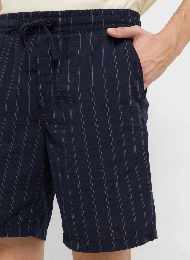 JACK & JONES Jpstjaiden Palma Seersucker Short