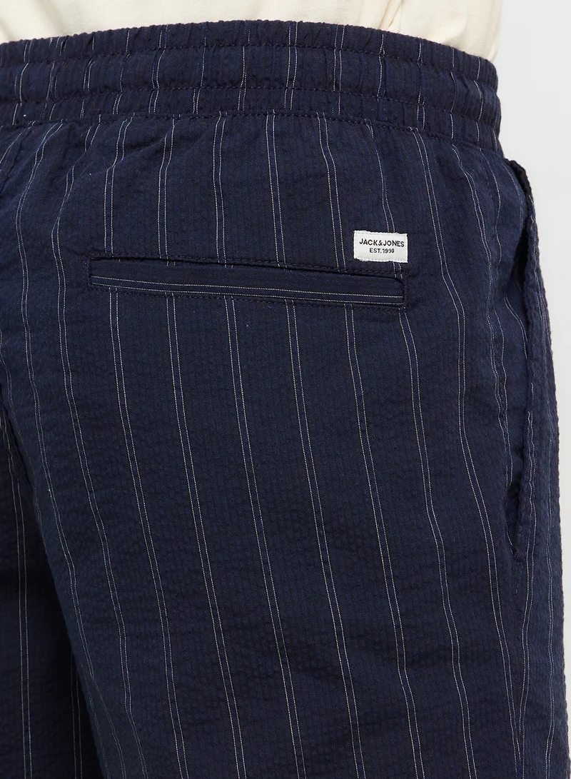 JACK & JONES Jpstjaiden Palma Seersucker Short