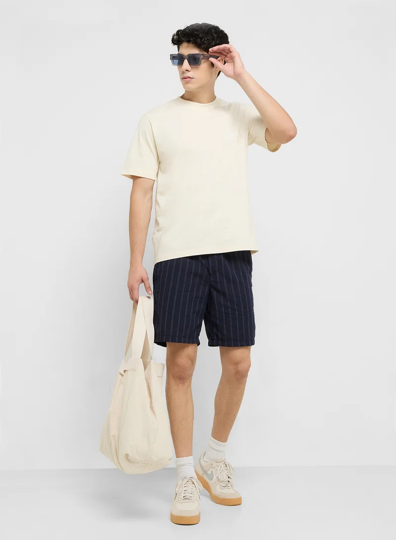 جاك اند جونز Jpstjaiden Palma Seersucker Short