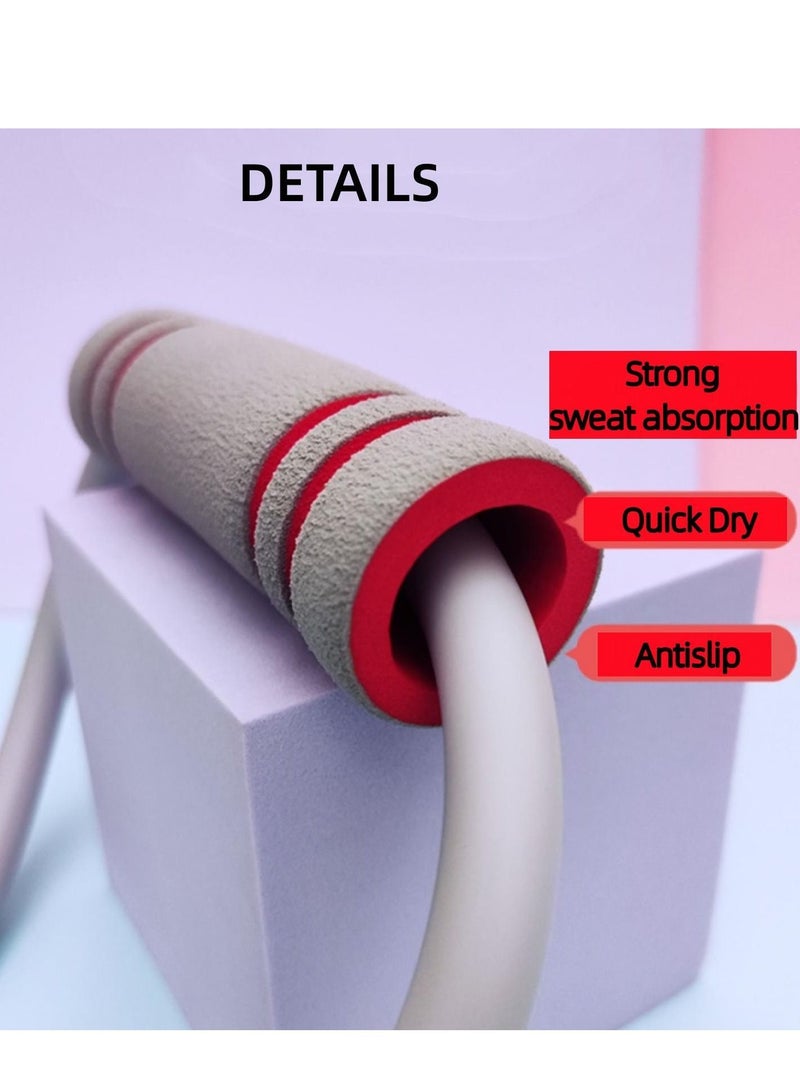 Generic Hondar Resistance Bands, Chest Expander Muscle Exerciser for Men and Women 8-Shaped Tensioner Stretch Band Shoulder Arm Elastic Rope for Chest Expansion Exercise, Yoga, Home Practice  - Image 2