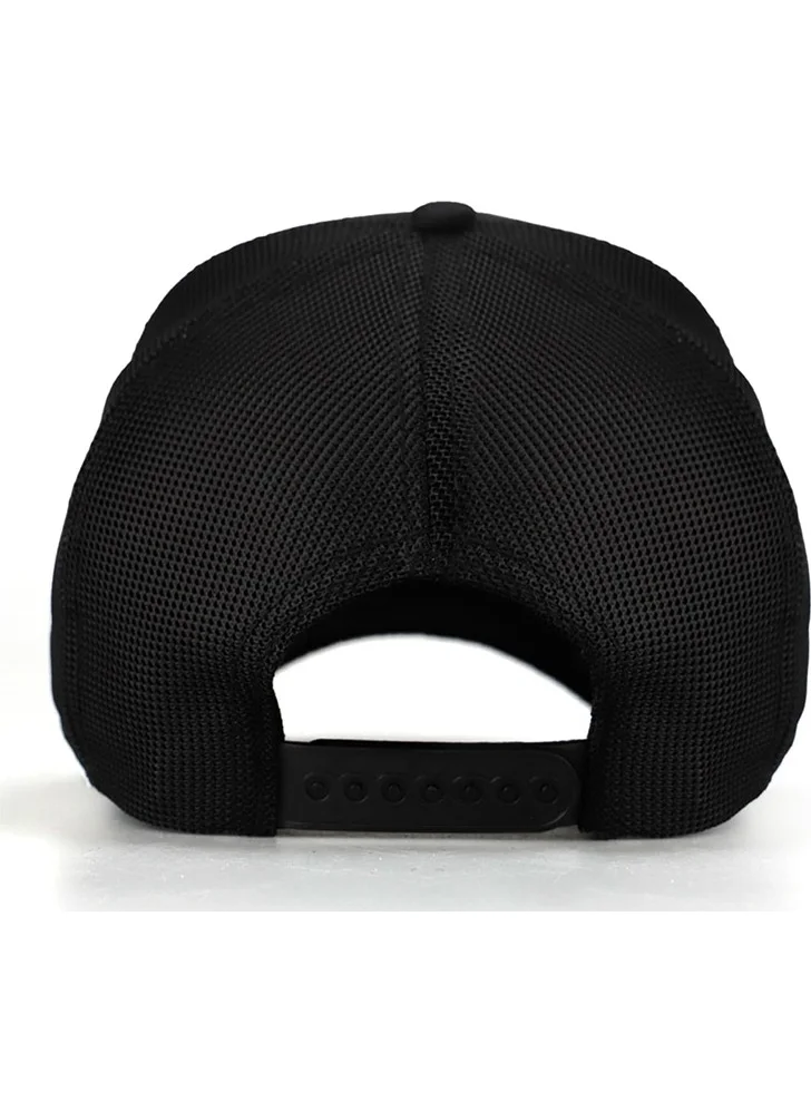 Black Börk BlackBörk V1 Trucker Panther - 1 Black Hat with Code Logo (Cap)
