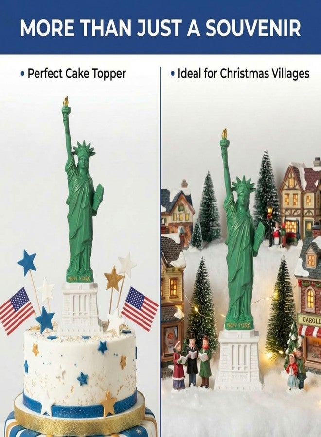 Artisan Owl Statue of Liberty New York City Landmark Replica Statue Souvenir (10.5") - Image 5