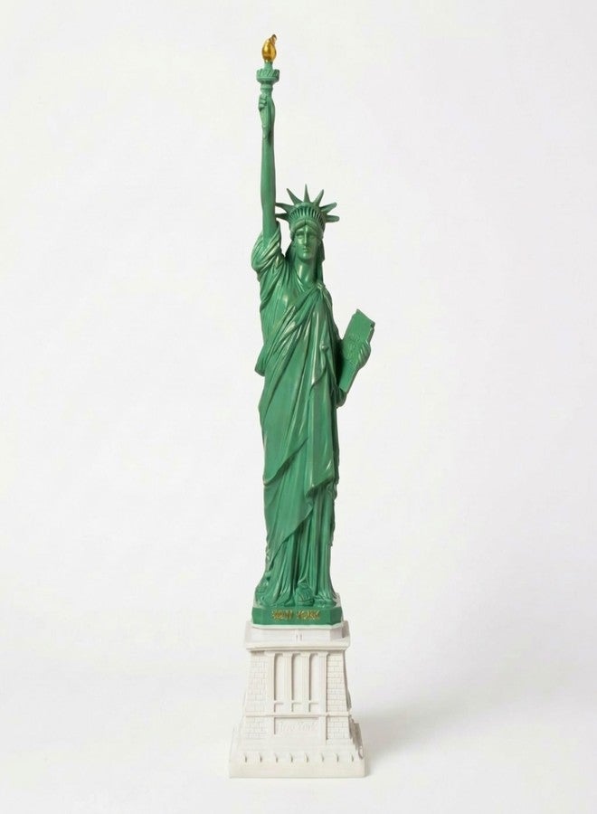 Artisan Owl Statue of Liberty New York City Landmark Replica Statue Souvenir (10.5") - Image 1