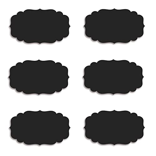 KREEPO Black 108 Pcs Waterproof Vinyl Self-Adhesive Stickers For Wall For Mason Jars Glass Bottles, Decals Craft, Kitchen Jar Labels Stickers For 7Cm X 4Cm, 5 Cm - Image 5