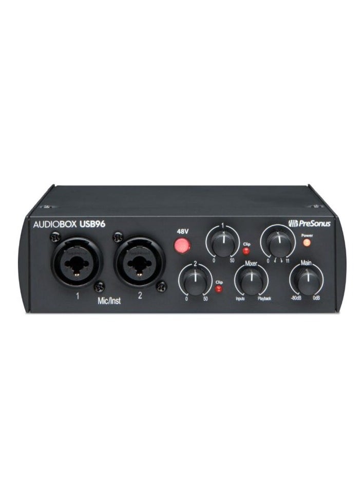 PreSonus AudioBox USB 96 Complete Studio Recording Bundle