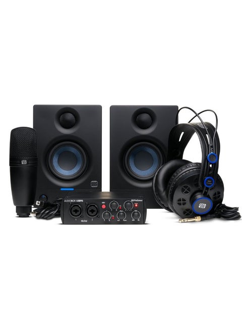 PreSonus AudioBox USB 96 Complete Studio Recording Bundle