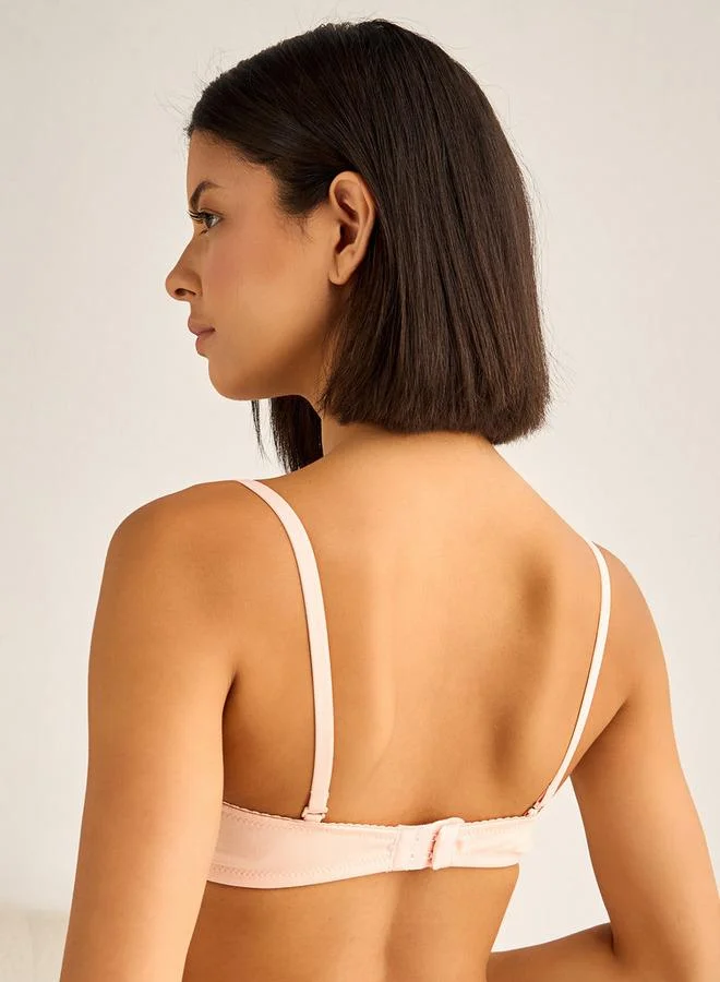 سبلاش فيڤ Lace Trim Balconette Bra