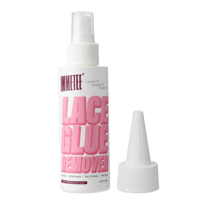 Tape in Extension Remover Spray, Fast Acting Hair Extensions Wig Glue Remover, Tape in Remover 4oz/120ml - Image 1