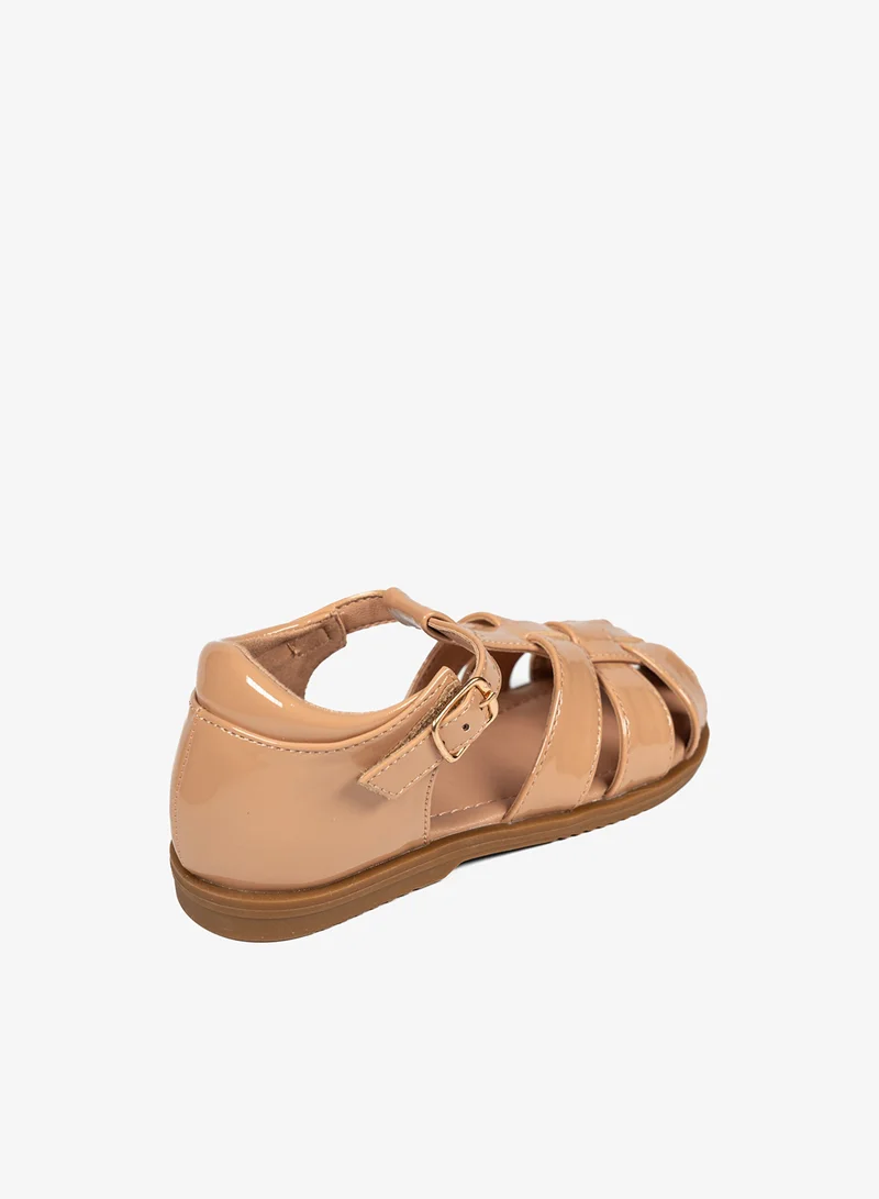 Geoomnii BEIGE Geoomnii Girls’ Sandals – Comfortable Casual Sandals for Children, Pre-Teen & Junior Girls for School, Play & Everyday Wear for Women | Best Price UAE