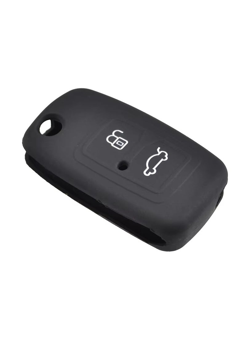 Service Zone 2 buttons Silicone Car Flip Key Case Cover For Chery A3 A5 A13 M11 E5 Tiggo Tengo Fulwin2 Cowin 3 5 Easta Cielo Chance  - Image 3