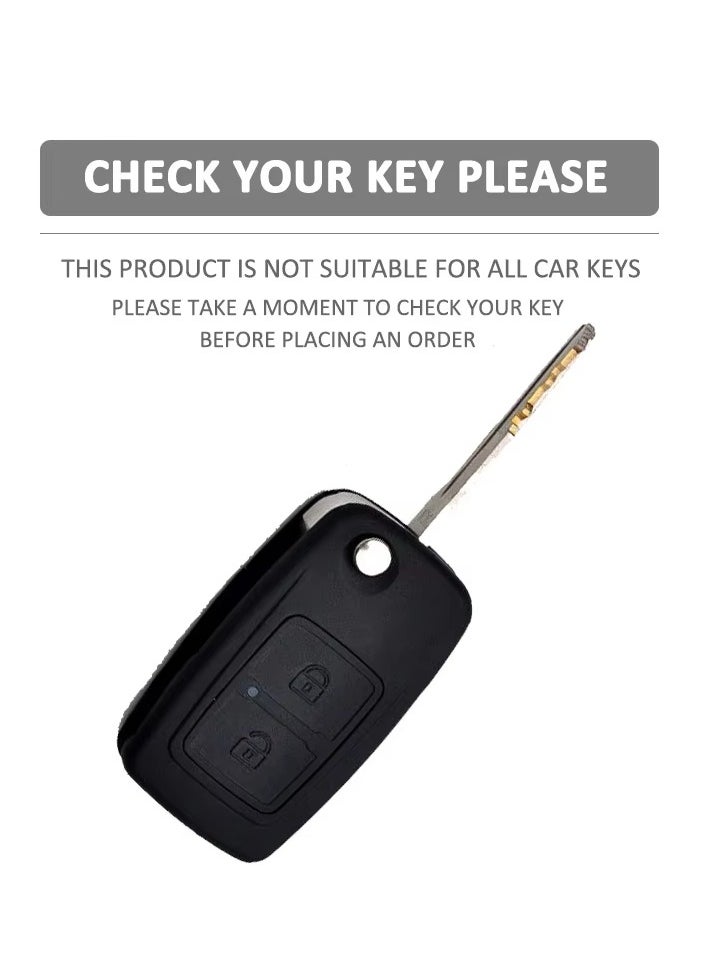 Service Zone 2 buttons Silicone Car Flip Key Case Cover For Chery A3 A5 A13 M11 E5 Tiggo Tengo Fulwin2 Cowin 3 5 Easta Cielo Chance  - Image 4