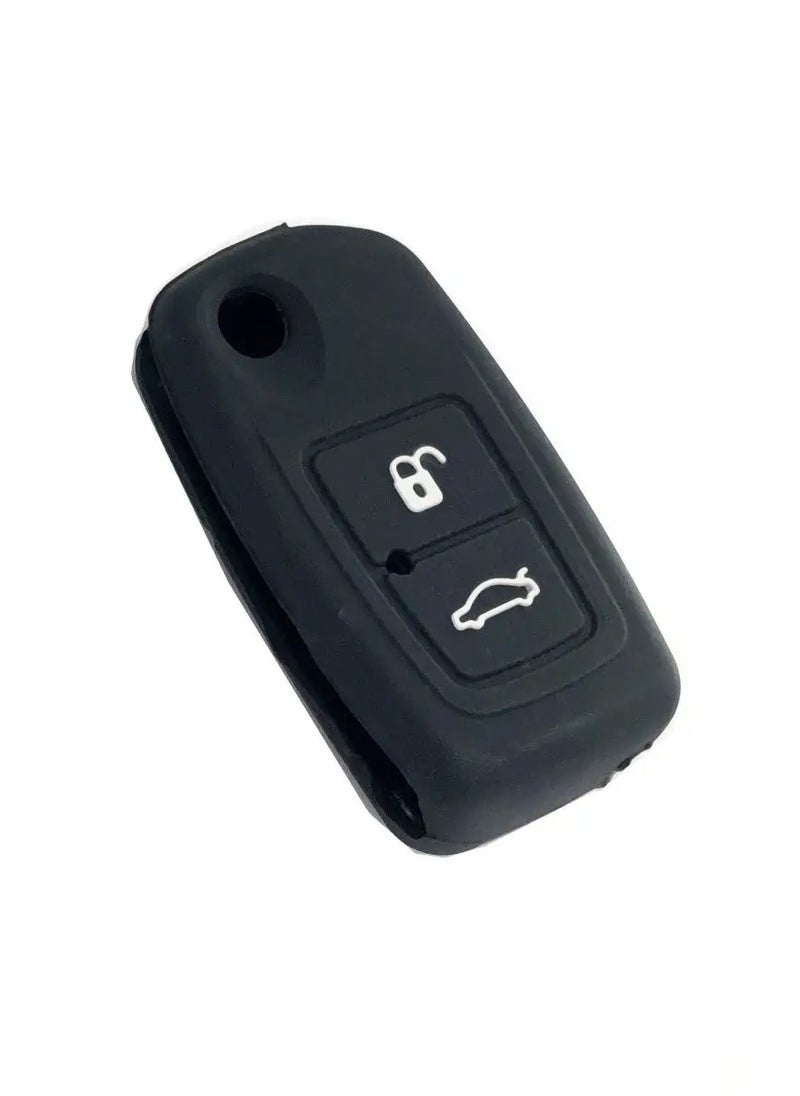 Service Zone 2 buttons Silicone Car Flip Key Case Cover For Chery A3 A5 A13 M11 E5 Tiggo Tengo Fulwin2 Cowin 3 5 Easta Cielo Chance  - Image 1