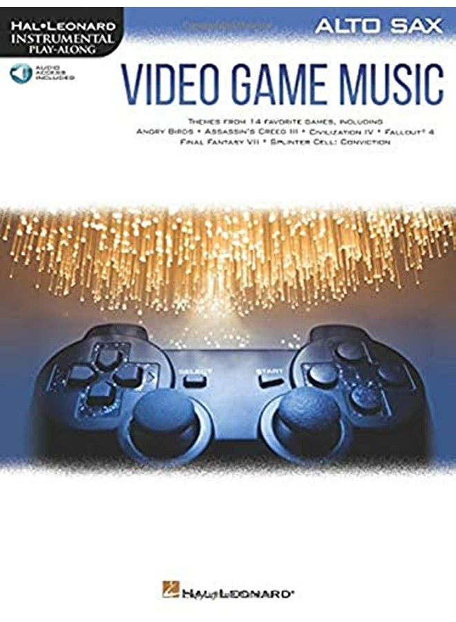 Video Game Music For Alto Sax Instrumental Playalong Series 