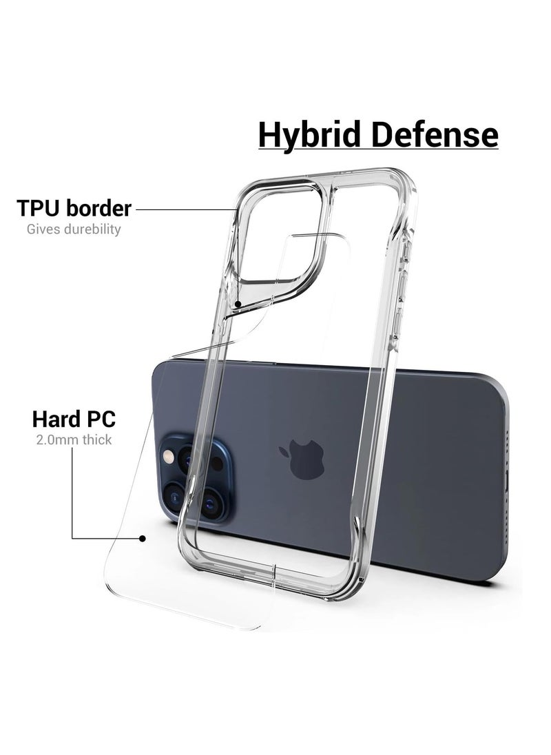 Gear4 - Gear4 Crystal Palace Compatible with for iPhone 12 Pro Max 6.7-Inch Case, Advanced Impact Protection with Technology, Anti-Yellowing, Phone Cover – Transparent - Image 1